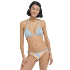 Body Glove Women's Wayta Dita Ruffle Reversible Bikini Top