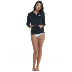 Body Glove Women's Smoothies Adeline Hoodie Rashguard -Wave Rider Gear 39506695 model