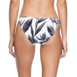 Body Glove Women's Black And White Traditional-Rise Bikini Bottoms -Wave Rider Gear 3950835 2