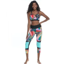 Body Glove Women's Hero Corba Cross-Over Capri Leggings -Wave Rider Gear 39558672 model