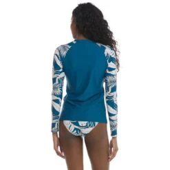 Body Glove Women's Lush Sleek Cross-Over Rash Guard -Wave Rider Gear 39564741 back