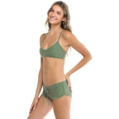 Body Glove Women's Smoothies Alani Bikini Top -Wave Rider Gear 4617 CACTUS l