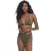Body Glove Women's Feline Dita Triangle Bikini Top