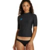 Body Glove Women's Basic Short Sleeve Fitted Rashguard