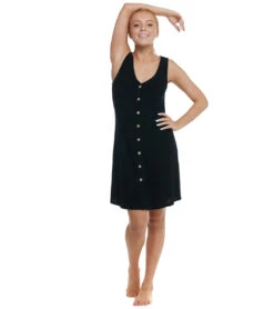 Body Glove Women's Cora Cover Up Dress -Wave Rider Gear 6033706221736 black 4a