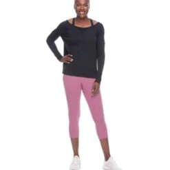 Body Glove Women's Work It Capri Leggings