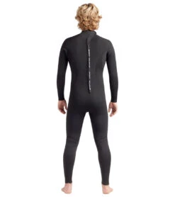 Body Glove Men's Heritage 4/3mm Back Zip Full Wetsuit -Wave Rider Gear 6680266342568 black 3a