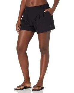 Body Glove Women's Standard Smoothies Laguna Solid 5" Inseam Vapor Boardshort