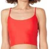 Body Glove Women's Standard Smoothies Norah Solid Crop Bikini Top Swimsuit