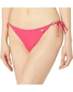 Body Glove Women's Smoothies Brasilia Solid Tie Side Cheeky Bikini Bottom Swimsuit