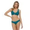 Body Glove Women's Smoothies May Scoop Swim Top - Kingfisher
