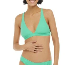 Body Glove Coralie Freya Bikini Top In Mermaid